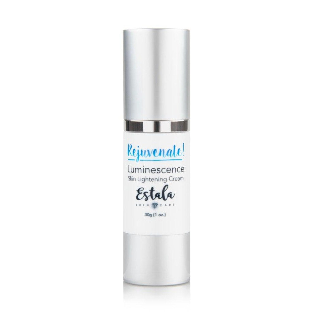 Skin Lightening Lotion Luminscence Skin Lightening Cream on white background